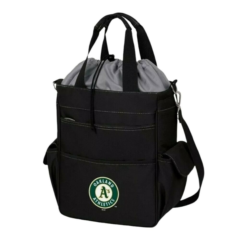 MLB Oakland A's Athletics Insulated Travel Cooler Tote Lunch Bag by Picnic Time
